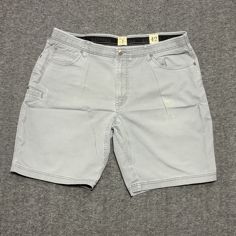 RedHead Brand Co. Utility Shorts Mens 42 Stretch Mid Rise Cargo Gorpcore Outdoor